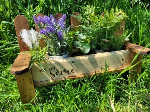 Jardiniere style Banc • © AHM Créations