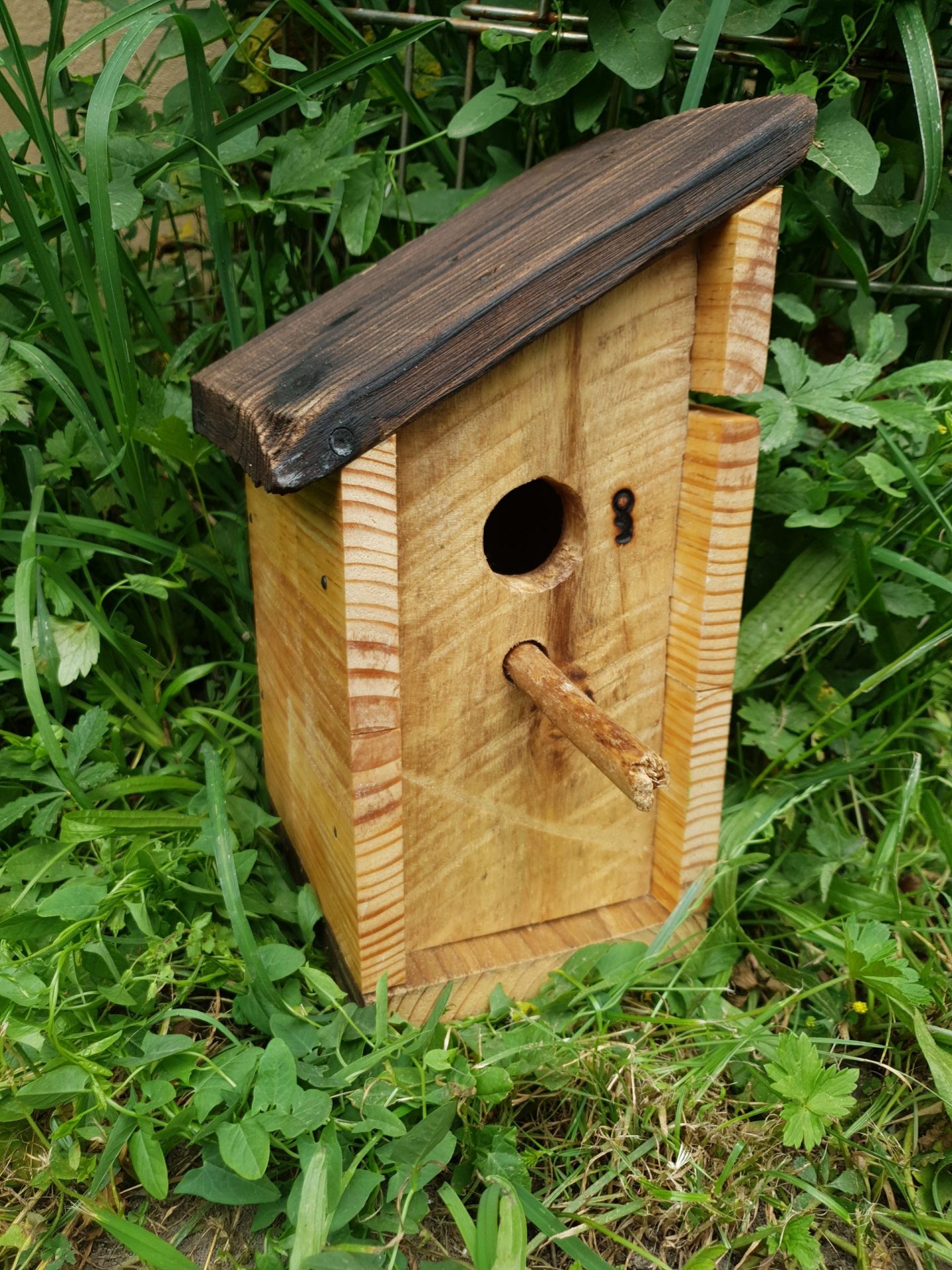 Nichoir Oiseaux Grecque • © AHM Créations