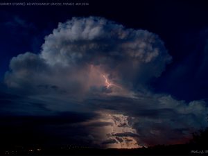 Summer Storm (i) • Chateauneuf de Grasse • 2014 • © AHM Créations / Stéphane Photography