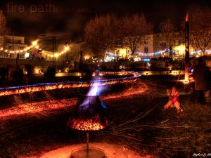 Fire Path (i) • Valbonne • 2014 • © AHM Créations / Stéphane Photography