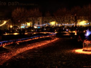 Fire Path (ii) • Valbonne • 2014 • © AHM Créations / Stéphane Photography